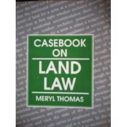 Casebook on Land Law (Cases & Materials) by Thomas, Meryl Paperback Book The