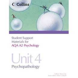AQA A2 Psychology Unit 4: Psychopathology (Student S... by Lee, Alison Paperback