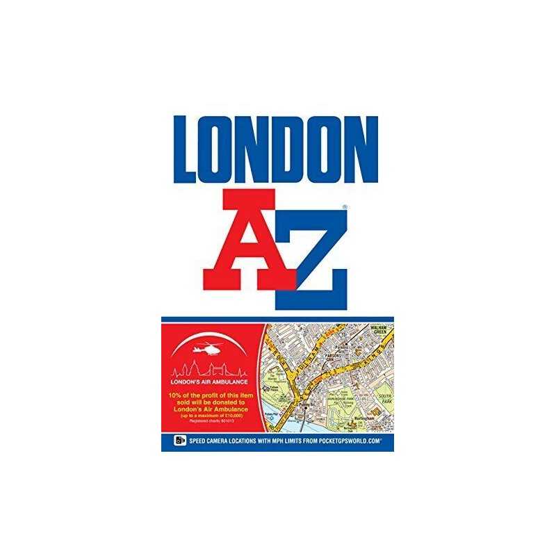 London Street Atlas (A-Z Street Atlas) by Geographers A-Z Map Company Ltd Book