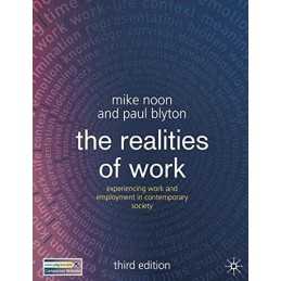 The Realities of Work by Blyton, Paul Paperback Book
