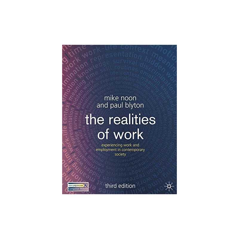 The Realities of Work by Blyton, Paul Paperback Book