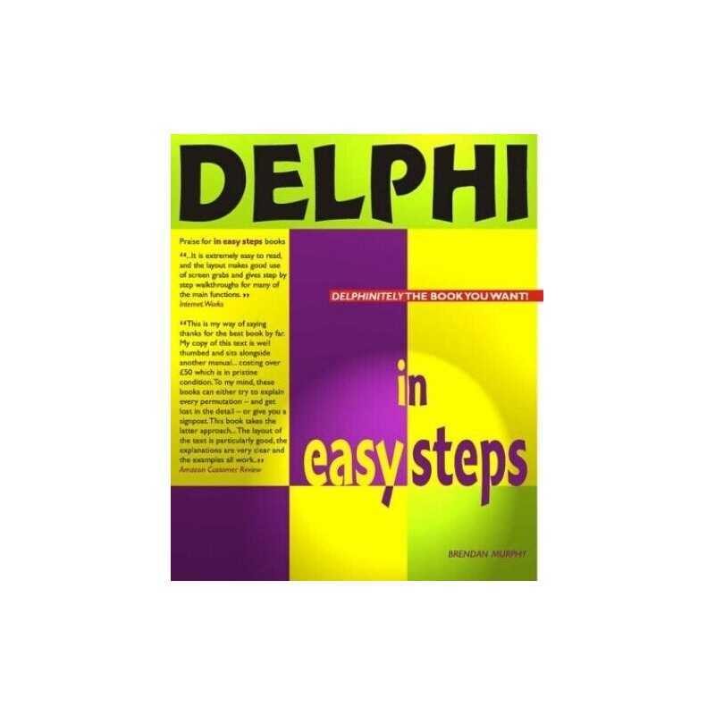 Delphi In Easy Steps (In Easy Steps Series) by Murphy, Brendan Paperback Book