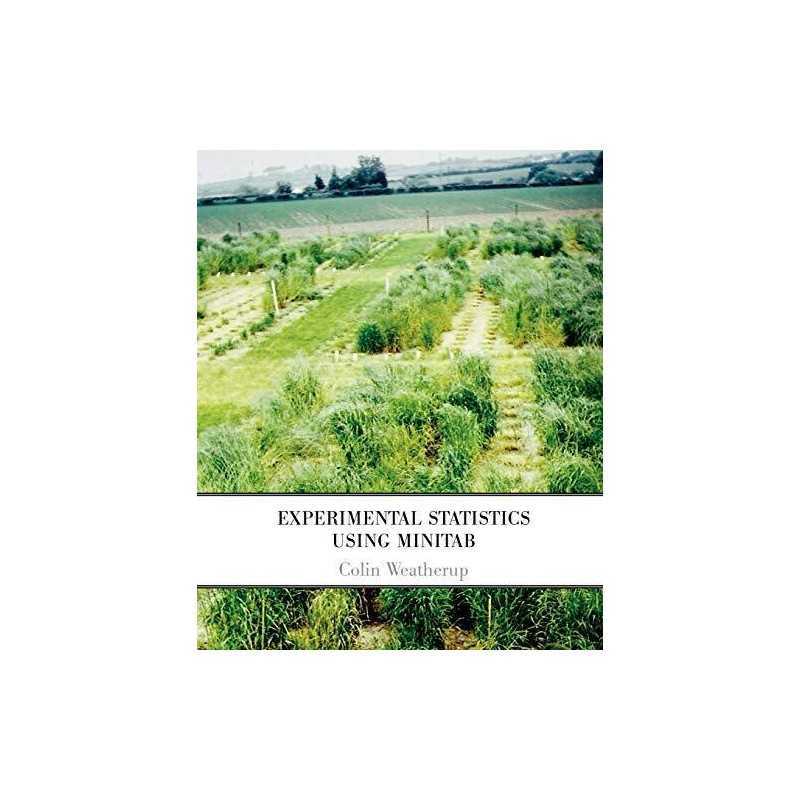 Experimental Statistics Using Minitab by Weatherup, Colin Paperback Book The