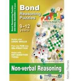 Bond 11+ Non-Verbal Reasoning Puzzles (Bond Reasoning ... by Lynn Adams Pamphlet