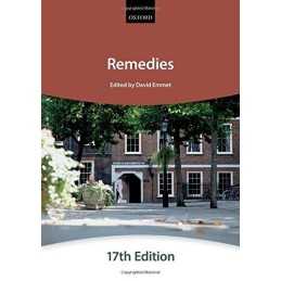 Remedies (Bar Manuals) by The City Law School, . Book