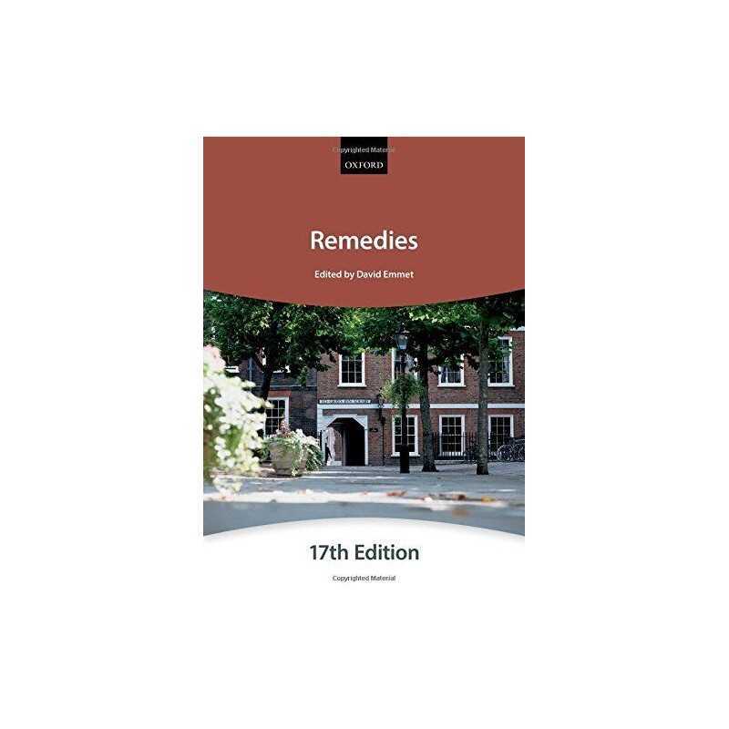 Remedies (Bar Manuals) by The City Law School, . Book