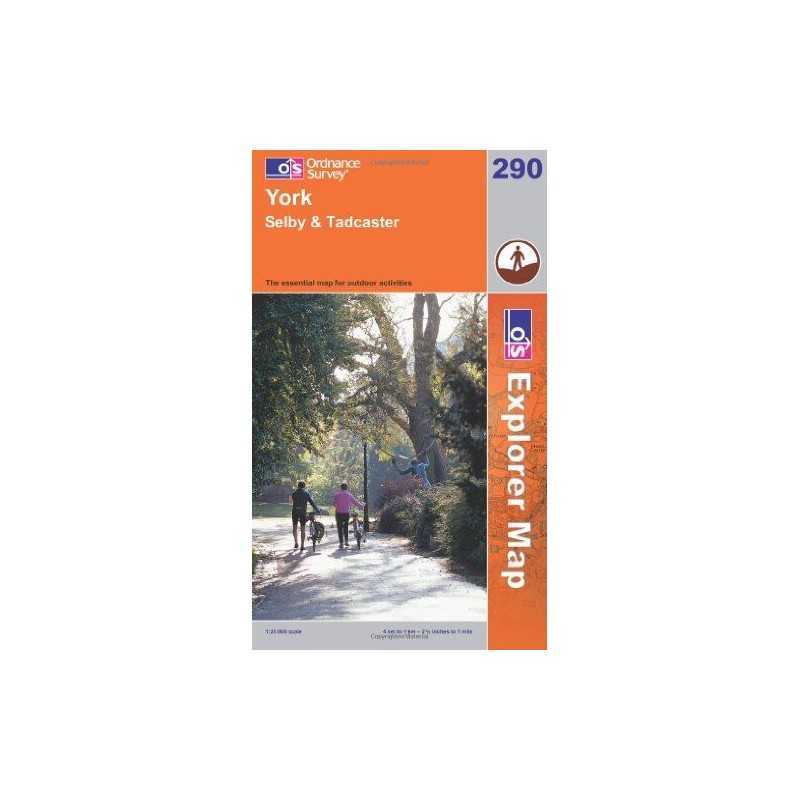 York (Explorer Maps): Sheet 290 (OS..., Ordnance Survey