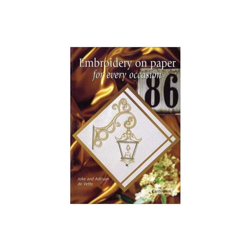 Embroidery on Paper for Every Occasion by Adriaan, Joke Paperback Book