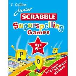 Junior Scrabble - Superspelling Games 6 Plus by David, James Paperback Book The