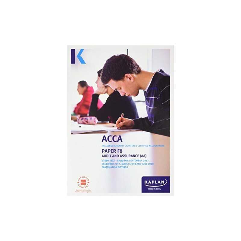 F8 Audit and Assurance - Complete Text by Kaplan Publishing Book  Fast
