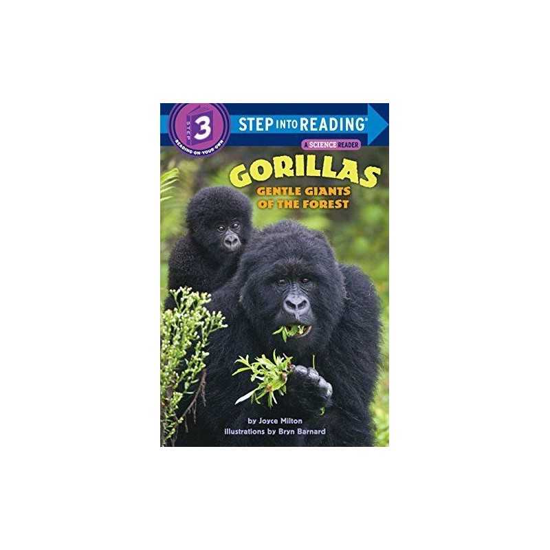Gorillas: Gentle Giants of the Forest (Step into R... by Milton, Joyce Paperback