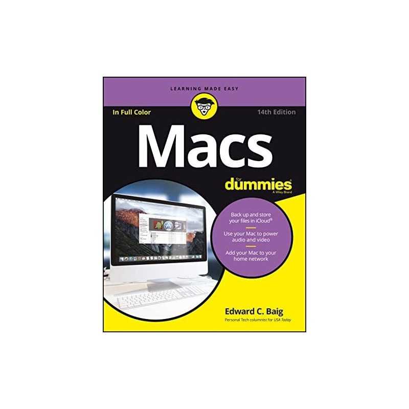 Macs For Dummies by Baig, Edward C. Book