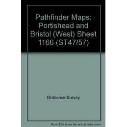Pathfinder Maps: Portishead and Bristol ... by Ordnance Survey Sheet map, folded