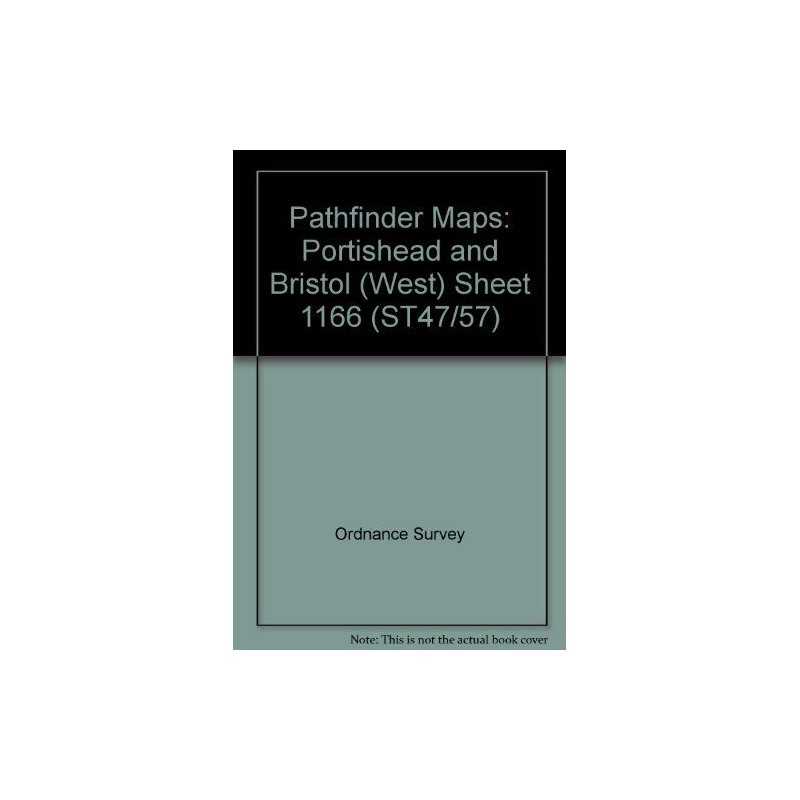 Pathfinder Maps: Portishead and Bristol ... by Ordnance Survey Sheet map, folded