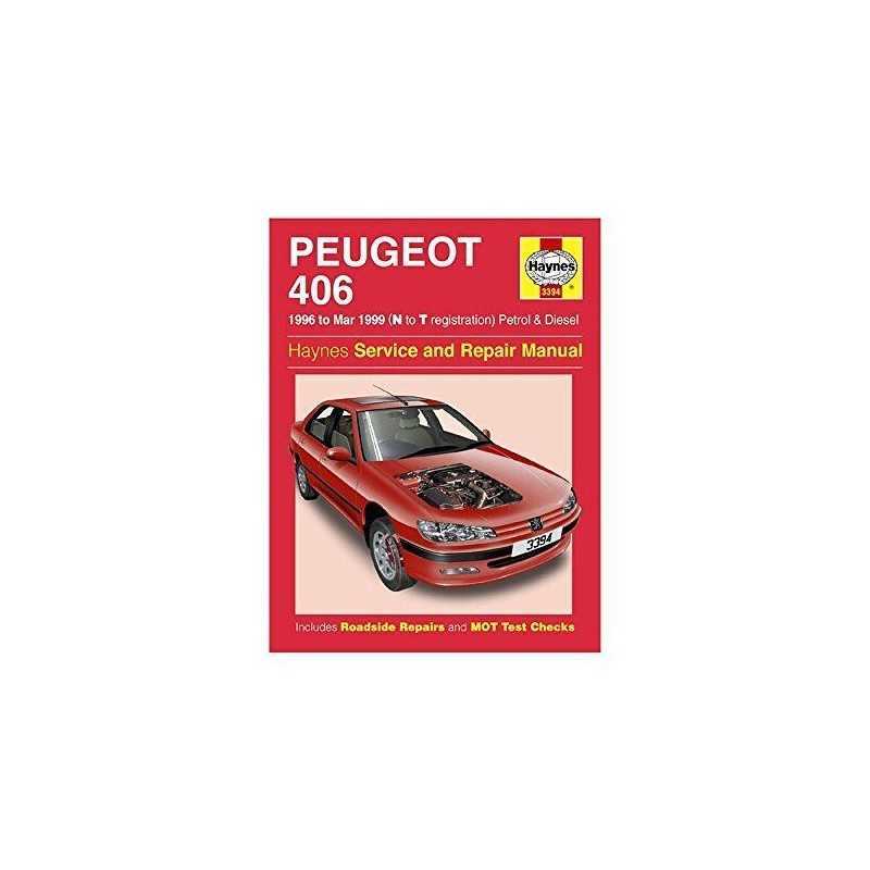 Peugeot 406 Petrol & Diesel (96 - Mar 99) Haynes Repair Manu... by Anon Hardback