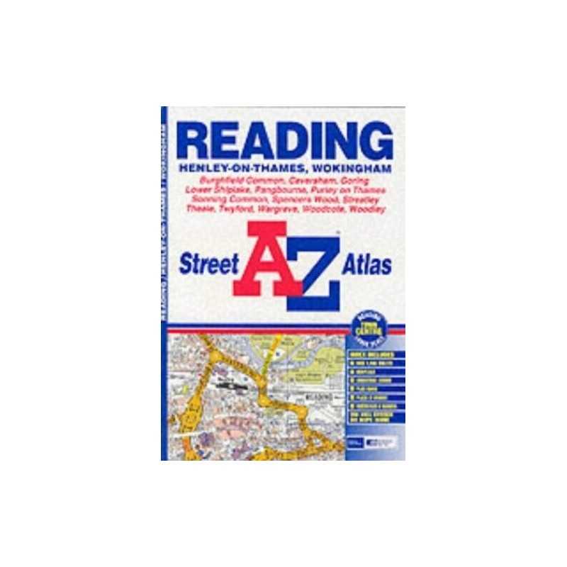 A-Z Reading Street Atlas (A-Z Street Maps & Atlases S.) Paperback Book