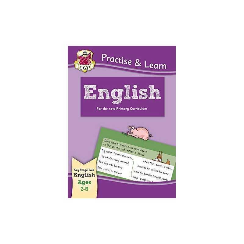 Practise & Learn: English for Ages 7-8: ideal for catch-up and l... by CGP Books