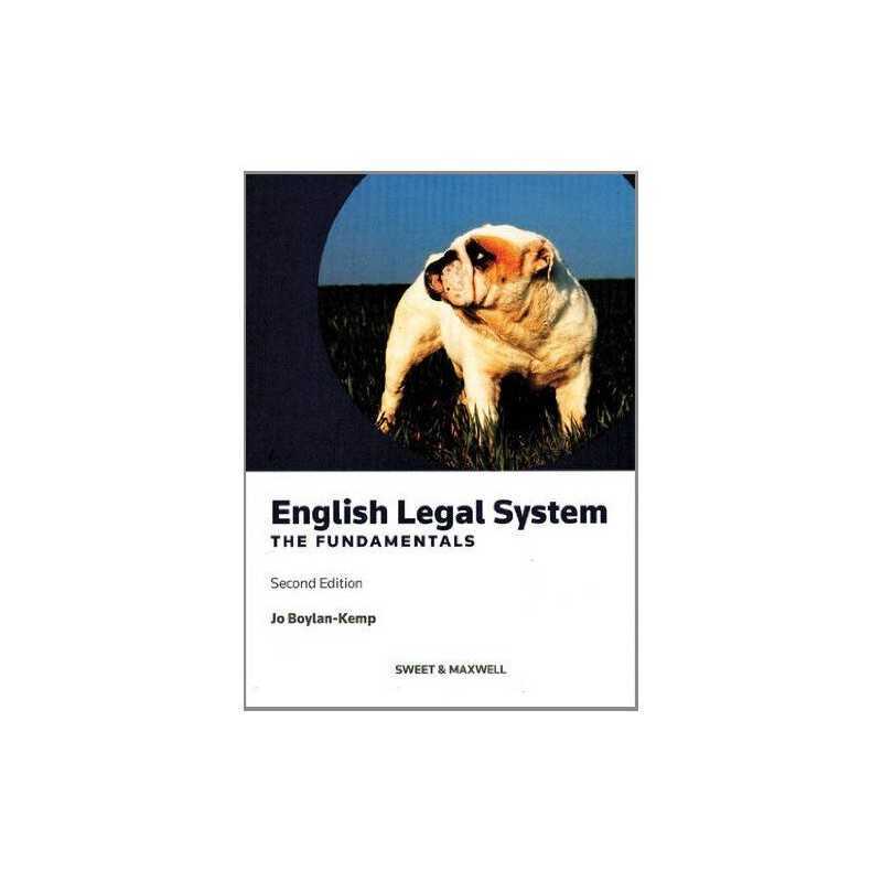 The English Legal System - the Fundamentals by Jo Boylan- Kemp Paperback Book