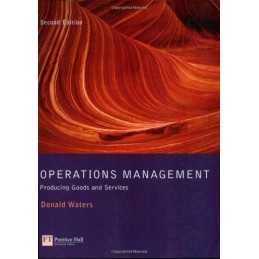 Operations Management: Producing Goods and Ser... by Waters, Mr Donald Paperback