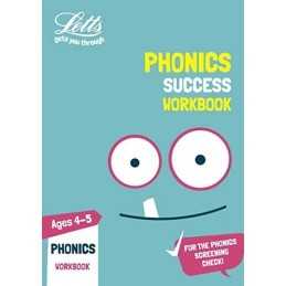 Phonics Ages 4-5 Practice Workbook (Letts KS1 Practice) by Letts KS1 Book The