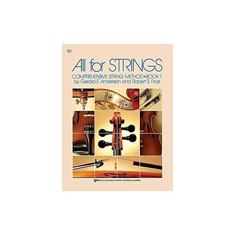 All for Strings Book 1 Cello by Robert Frost Paperback Book