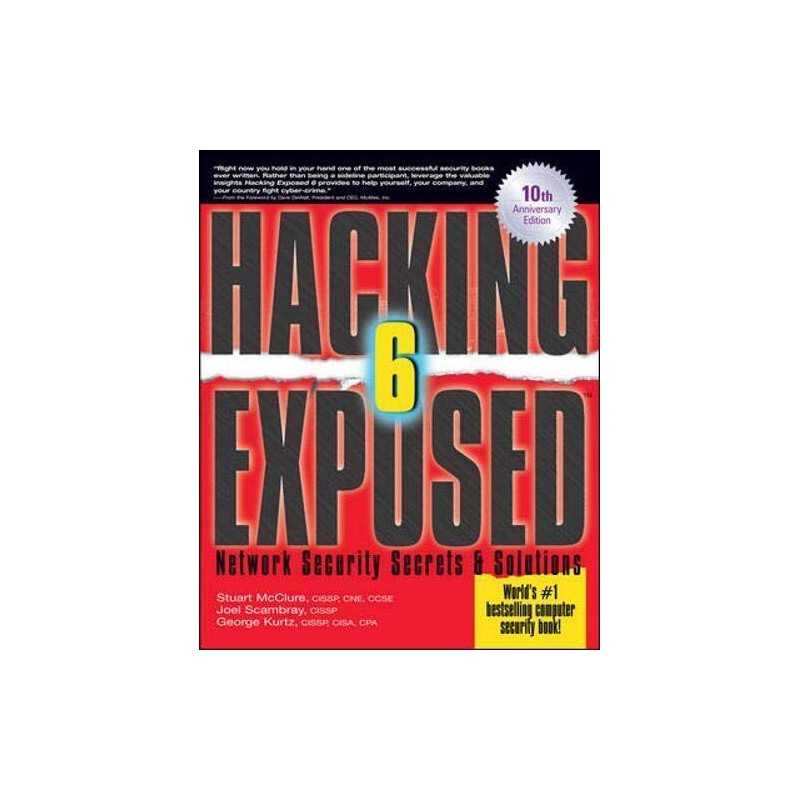 Hacking Exposed, Sixth Edition by Kurtz, George Paperback Book  Fast
