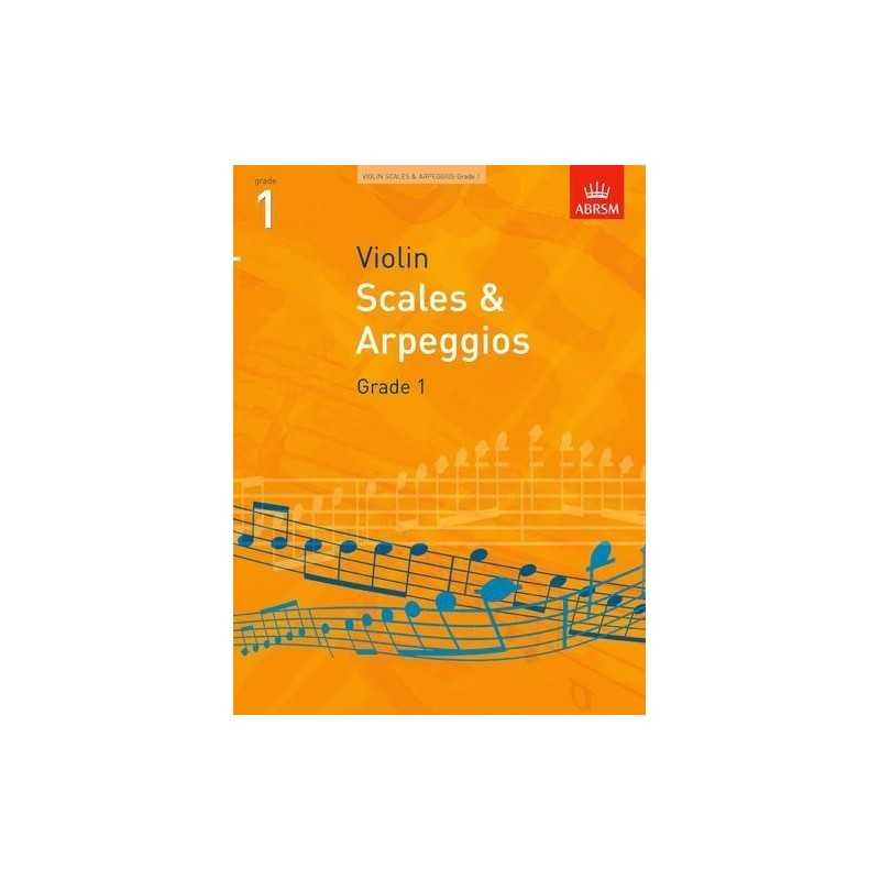 Grade 1 (Scales and Arpeggios for Violin) Paperback Book