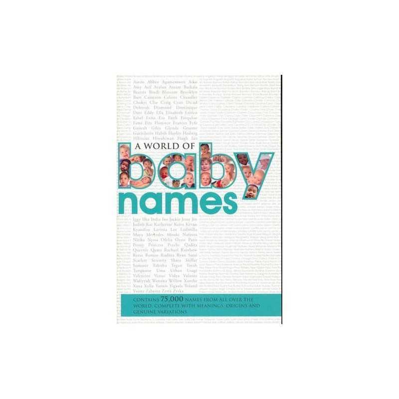 A World of Baby Names by Elsie Agnes Allen Paperback Book
