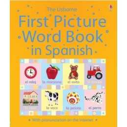 First Picture Word Book in Spanish (Usborne Firs... by Dunster, Pilar Board book