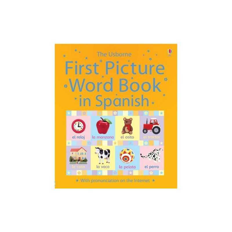 First Picture Word Book in Spanish (Usborne Firs... by Dunster, Pilar Board book