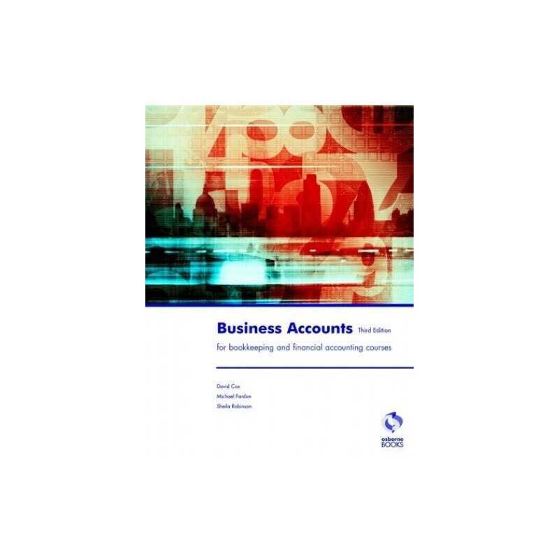 Business Accounts (Accounting & Finance) by Cox, David Paperback Book