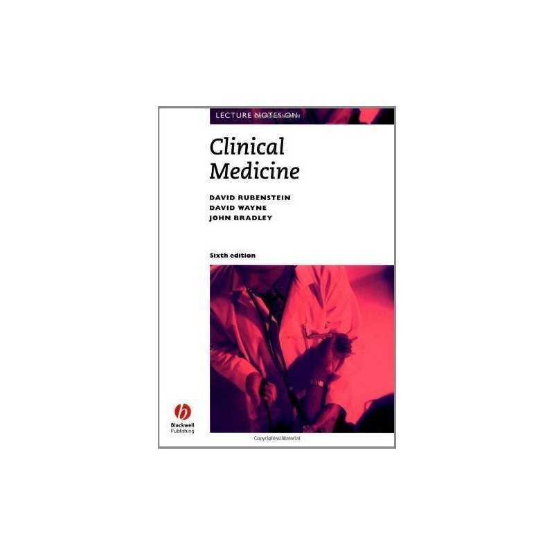 Lecture Notes on Clinical Medicine by John R. Bradley Paperback Book