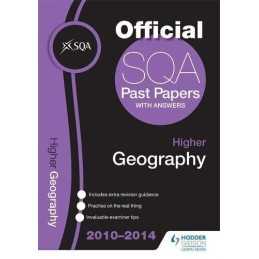 SQA Past Papers 2010-2014 Higher Geography by SQA Book