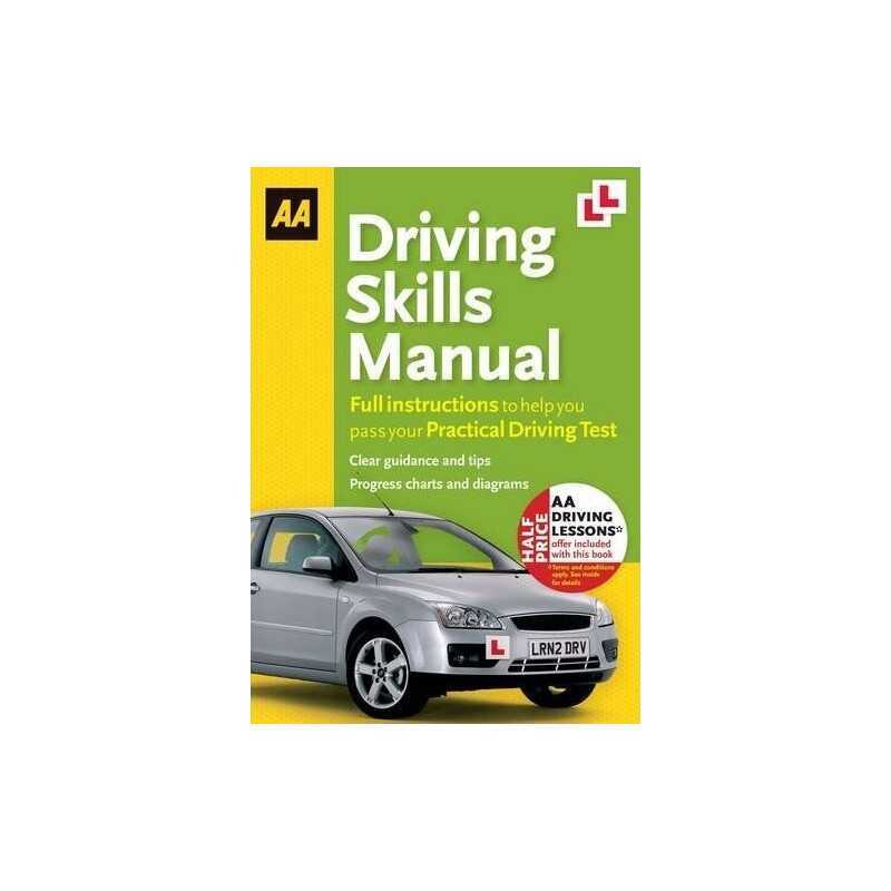 Driving Skills Manual by AA Publishing Paperback Book