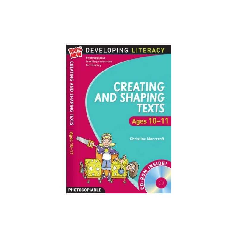 Creating and Shaping Texts: Ages ... by Moorcroft, Christine Mixed media product