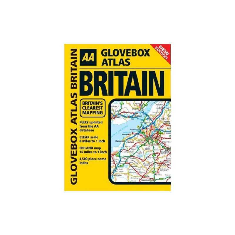 AA Glovebox Atlas Britain (Road Atlas) Spiral bound Book