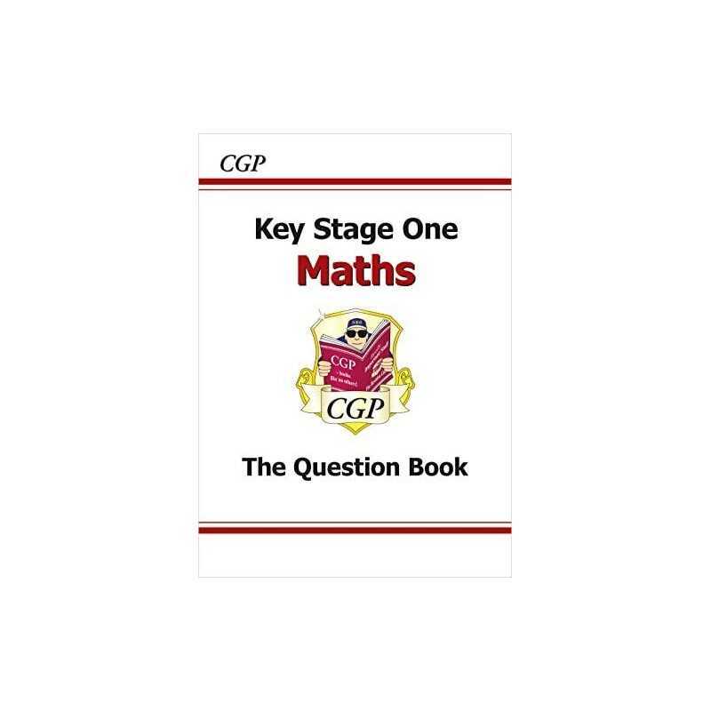 KS1 Maths Question Book (CGP KS1 Maths SATs) by CGP Books Paperback Book The