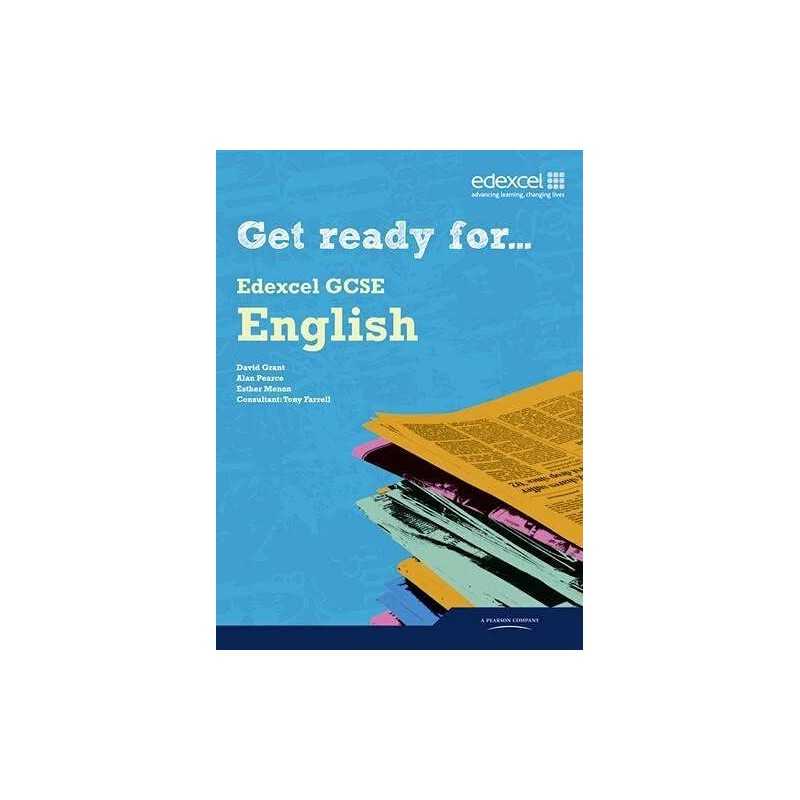 Get Ready for Edexcel GCSE English Student Book ... by Pearce, Mr Alan Paperback