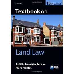 Textbook on Land Law 15/e by MacKenzie, Judith-Anne Book