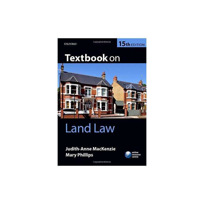 Textbook on Land Law 15/e by MacKenzie, Judith-Anne Book