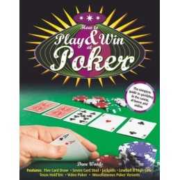 How to Play and Win at Poker by Dave Woods Hardback Book