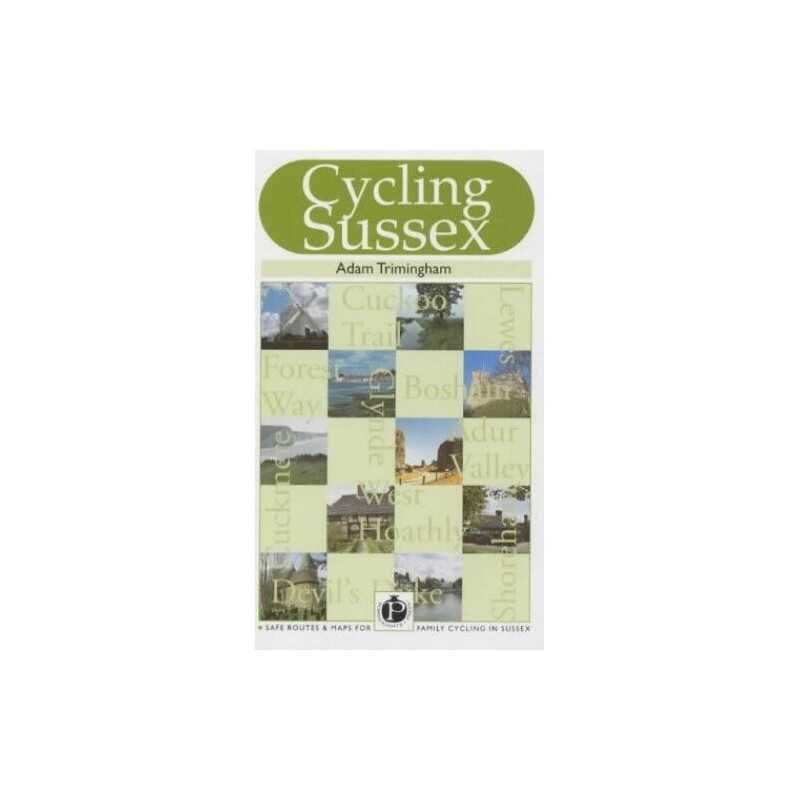 Cycling Sussex by Trimingham, Adam Paperback Book