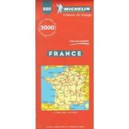 France: No. 989 (Michelin Maps) by Michelin Travel Publication Sheet map, folded