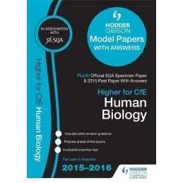 Higher Human Biology 2015/16 SQA Specimen, Past and Hodder Gibson Mode... by SQA