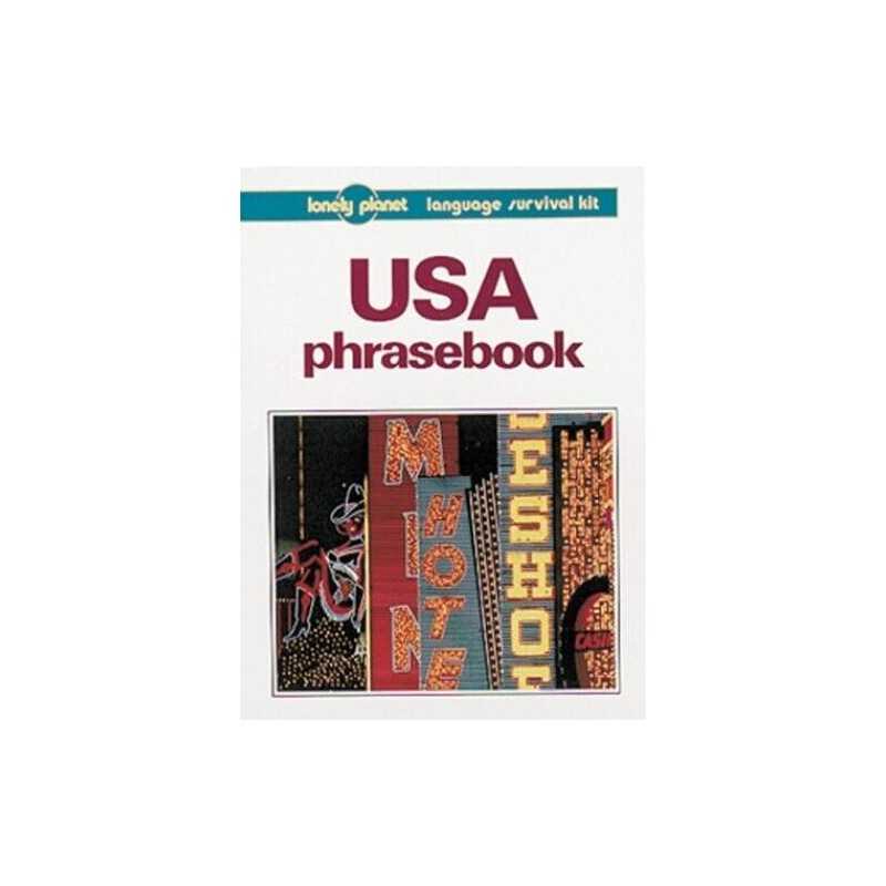 USA: Language Survival Kit (Lonely Planet Phrasebook) Paperback Book