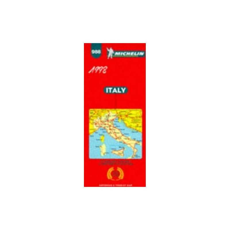 Italy: No. 988 (Michelin Maps) by Pneu Michelin Sheet map Book  Fast