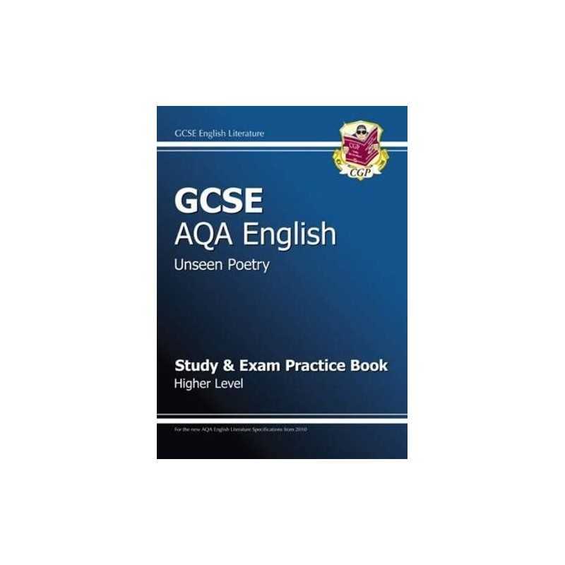 GCSE English AQA Unseen Poetry Study & Ex..., CGP Books