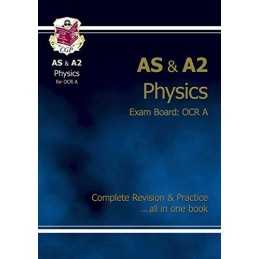 AS/A2 Level Physics OCR A Complete Revision & Practice by CGP Books Paperback