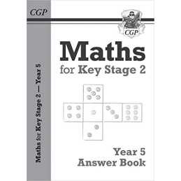 KS2 Maths Answers for Year 5 Textbook (CGP KS2 Maths) by CGP Books Book The