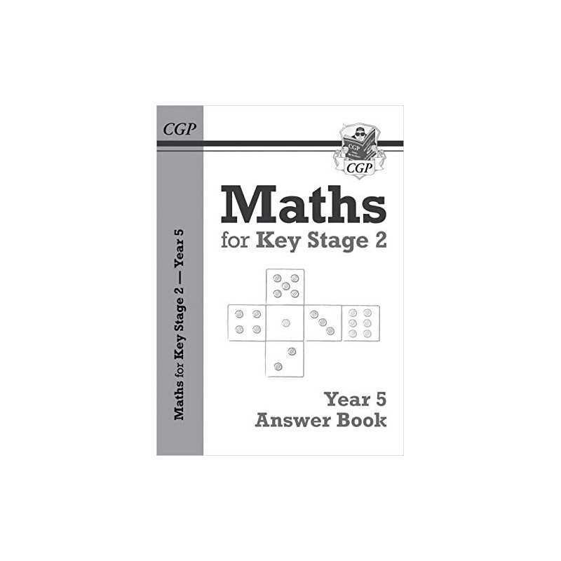 KS2 Maths Answers for Year 5 Textbook (CGP KS2 Maths) by CGP Books Book The